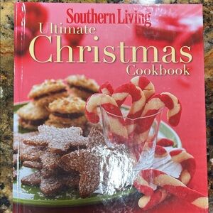 Southern Living Christmas Cookbook - Red and Cream Cover